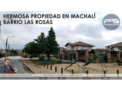 Excelente Propiedad en Barrios las Rosas - Machali - PS Propiedades SpA, 111 mt2, 3 habitaciones