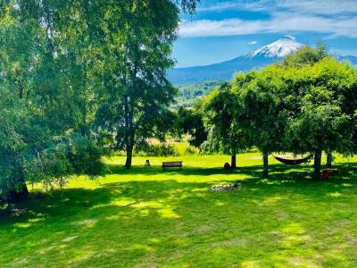 Hauslink arrienda casa amoblada con magnífica vista al volcán en Villarrica, 4 habitaciones
