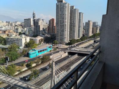 Arriendo  Depto 2D + 2B sector barrio Brasil, 56 mt2, 2 habitaciones