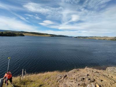 3 hectáreas, orilla de lago pollux, Coyhaique