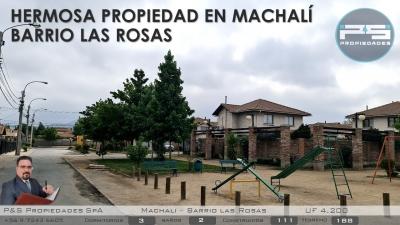 Excelente Propiedad En Venta - Barrio las Rosas  - Machali, 111 mt2, 3 habitaciones