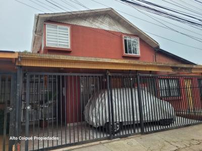 Vende casa de dos pisos en Metro Estación Del Sol, Maipú, 103 mt2, 4 habitaciones