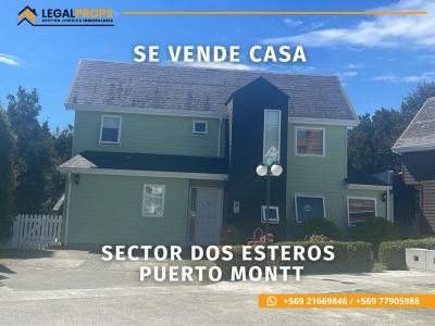 Legalprops Vende Casa en sector dos Esteros, 155 mt2, 4 habitaciones