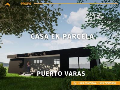 Legalprops Vende Casa en parcela Puerto varas, 106 mt2, 2 habitaciones
