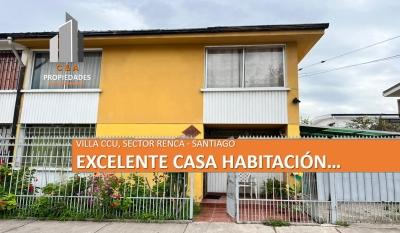Casa Villa CCU, Renca - Región Metropolitana, 5 habitaciones