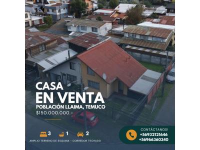 CASA CON AMPLIO TERRENO IDEAL PARA INVERSIÓN - CastroLetelier, 3 habitaciones