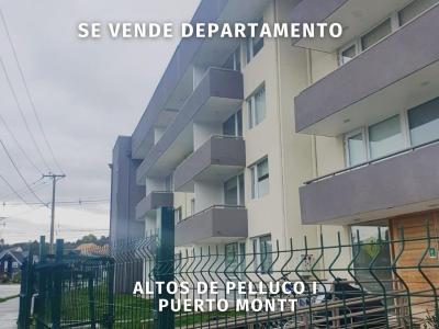 Legalprops Vende Departamento Altos de Pelluco, 57 mt2, 2 habitaciones
