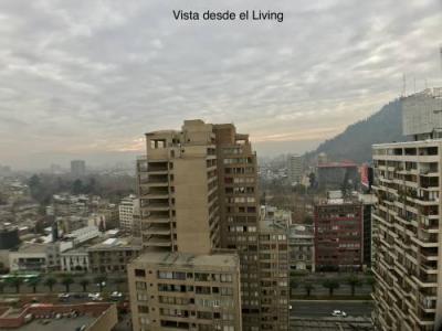 Santiago: Plaza Italia bonita vista, 76 mt2, 3 habitaciones