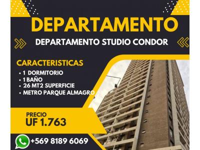 DEPARTAMENTO STUDIO CONDOR, 26 mt2, 1 habitaciones