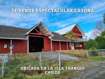Legalprops vende espectacular casona en Isla Tranqui Chiloé, 300 mt2, 4 habitaciones