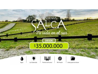 Parcelas Hacienda Salca Premium Urbanizadas en Río Negro, 22 minutos de Osorno
