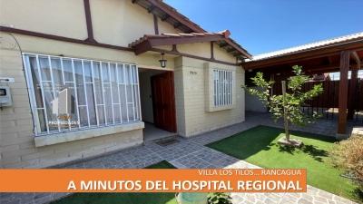 Casa Sector Villa Los Tilos, a minutos del Hospital Regional, 56 mt2, 2 habitaciones
