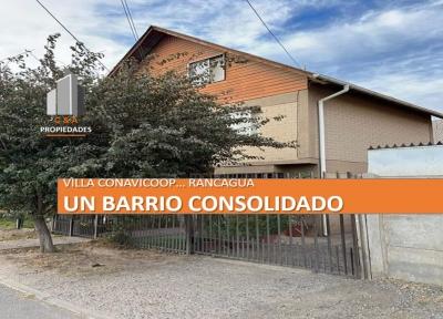 Casa en Barrio Consolidado...Villa Conavicoop, Rancagua, 61 mt2, 2 habitaciones