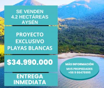 Se venden 4.2 Hectáreas proyecto exclusivo Aysén