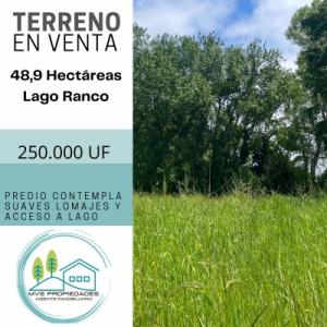 Se venden 49,8 hectáreas Lago Ranco